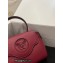 Versace La Medusa Small Handbag 306 Dark Red
