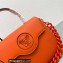 Versace La Medusa Medium Handbag 307 Orange