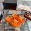 Versace Medusa Dimension Slides Orange 2022