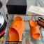 Versace Medusa Dimension Slides Orange 2022