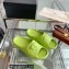 Versace Medusa Dimension Slides Green 2022