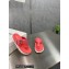 Prada metal buckle Rubber flip-flops Sandals Pink 2022