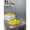 Prada metal buckle Rubber flip-flops Sandals Yellow 2022
