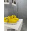 Prada metal buckle Rubber flip-flops Sandals Yellow 2022