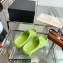 Versace Medusa Dimension Slides Green 2022