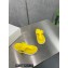 Prada metal buckle Rubber flip-flops Sandals Yellow 2022