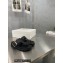 Prada metal buckle Rubber flip-flops Sandals Black 2022