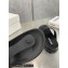 Prada metal buckle Rubber flip-flops Sandals Black 2022