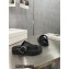 Prada metal buckle Rubber flip-flops Sandals Black 2022