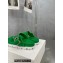 Prada metal buckle Rubber flip-flops Sandals Green 2022