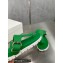 Prada metal buckle Rubber flip-flops Sandals Green 2022