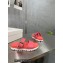 Prada metal buckle Rubber Open Toe Sandals Pink 2022