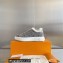 Louis Vuitton Monogram-embossed suede calf leather and shearling Time Out Sneakers Gray 2022