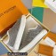 Louis Vuitton Monogram-embossed suede calf leather and shearling Time Out Sneakers Gray 2022