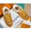 Louis Vuitton Monogram-embossed suede calf leather and shearling Time Out Sneakers Brown 2022