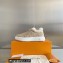 Louis Vuitton Monogram-embossed suede calf leather and shearling Time Out Sneakers Nude 2022