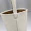 The Row Medium N/S Park Tote Bag in Grained Leather 1822 White