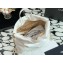 Chanel Calfskin CHANEL 22 Large Back Pack Bag AS3313 White/Gold 2022