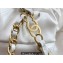 Chanel Calfskin CHANEL 22 Large Back Pack Bag AS3313 White/Lacquered Metal 2022
