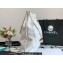 Chanel Calfskin CHANEL 22 Large Handbag AS3262 White/Lacquered Metal 2022