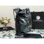 Chanel Calfskin CHANEL 22 Large Handbag AS3262 Black/Lacquered Metal 2022