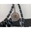 Chanel Calfskin CHANEL 22 Large Handbag AS3262 Black/Silver 2022
