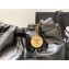 Chanel Calfskin CHANEL 22 Small Handbag AS3260 Metallic Silver Gray 2022