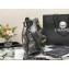 Chanel Calfskin CHANEL 22 Small Handbag AS3260 Metallic Silver Gray 2022