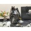 Chanel Calfskin CHANEL 22 Medium Handbag AS3261 Metallic Silver Gray 2022
