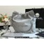 Chanel Calfskin CHANEL 22 Small Handbag AS3260 Light Gray/Silver 2022