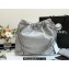 Chanel Calfskin CHANEL 22 Small Handbag AS3260 Light Gray/Silver 2022