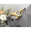 Chanel Calfskin CHANEL 22 Medium Handbag AS3261 Gray/Gold 2022