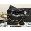 Chanel Calfskin CHANEL 22 Small Handbag AS3260 Black/Lacquered Metal 2022