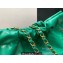 Chanel Calfskin CHANEL 22 Small Handbag AS3260 Green/Gold 2022