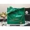 Chanel Calfskin CHANEL 22 Medium Handbag AS3261 Green/Gold 2022