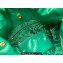 Chanel Calfskin CHANEL 22 Medium Handbag AS3261 Green/Gold 2022