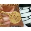 Chanel Calfskin CHANEL 22 Small Handbag AS3260 Brown/Gold 2022