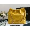 Chanel Calfskin CHANEL 22 Small Handbag AS3260 Yellow/Gold 2022