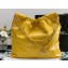 Chanel Calfskin CHANEL 22 Medium Handbag AS3261 Yellow/Gold 2022