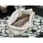Chanel Calfskin CHANEL 22 Small Handbag AS3260 White/Gold 2022