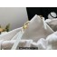 Chanel Calfskin CHANEL 22 Small Handbag AS3260 White/Lacquered Metal 2022