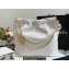 Chanel Calfskin CHANEL 22 Small Handbag AS3260 White/Lacquered Metal 2022