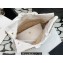 Chanel Calfskin CHANEL 22 Small Handbag AS3260 White/Lacquered Metal 2022