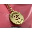 Chanel Calfskin CHANEL 22 Medium Handbag AS3261 Coral Pink/Gold 2022