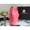 Chanel Calfskin CHANEL 22 Medium Handbag AS3261 Coral Pink/Gold 2022