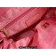 Chanel Calfskin CHANEL 22 Medium Handbag AS3261 Coral Pink/Gold 2022