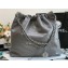 Chanel Calfskin CHANEL 22 Medium Handbag AS3261 Gray/Silver 2022