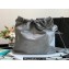Chanel Calfskin CHANEL 22 Medium Handbag AS3261 Gray/Silver 2022