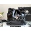 Chanel Calfskin CHANEL 22 Small Handbag AS3260 Black/Silver 2022