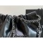 Chanel Calfskin CHANEL 22 Small Handbag AS3260 Black/Silver 2022